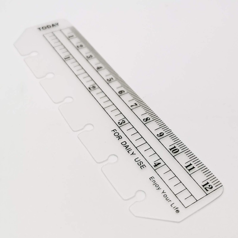 A6 A5 6 Holes Binder File Folder Organizer Slide-In Plastic