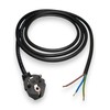 Spy-Earpiece.com Stromkabel mit Aderendhlsen, Stecker 230V, 16A, 2 Meter, Anschlussleitung