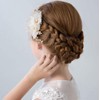 Flower Hair Accessory Pearls Floral Cute Elegant Hair Pin for