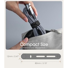 Nearockle: Bridas para cables con diseño de autobloqueo para una organización segura y práctica en tu hogar
