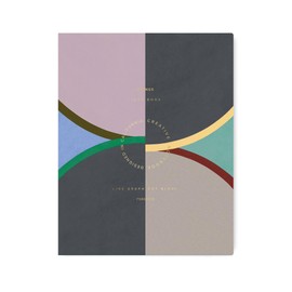 Fringe Studio Paperback Creative Notebook, CREATIVE DETOUR 7.5" w x 9.5" h, 256 pages, Esprit Collection (863PA001)