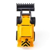 siku 0802, Front Loader, Metal/Plastic, Yellow/Black, Movable front loader