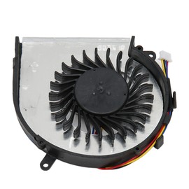 Cooling Fan 4 Pin Aluminum Alloy ABS Easy Replaceable Laptop Cooling Fan for MSI GE72VR GP72VR GP72MVR CPU Cooling Fan