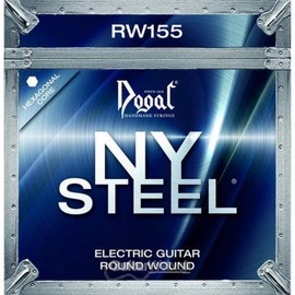 Dogal® RW155A Electric Guitar Set Nickel Steel Strings for Electric Guitar - Nickel Plated Steel Roundwound - Hex Core - 009/042