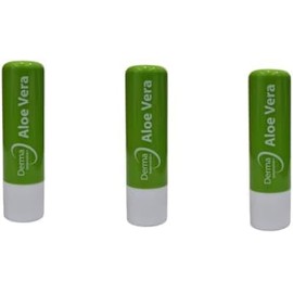 Derma Intensive Aloe Vera Lip Balm Mellor & Russell Travel Size 3 pack,4.8g