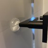 Door Knob Wall Shield, Transparent Round Soft Rubber Wall Protector