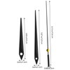 Mipcase 4Sets DIY Clock Hands Replacement Kit of Metal Clock