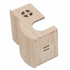Wooden Hamster House Bite Resistant Large Space Bottomless Small Pet