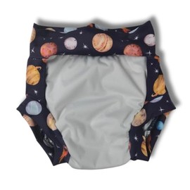 Smart Bottoms Pull-On Cloth Diaper for Big Kids (Cosmos, 18-24 Months)