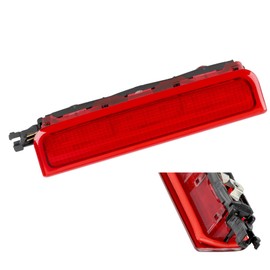 liangren 2K0945087C Third 3rd Brake Light Centre High Brake Light Replacement for 2004-2015 VW Caddy 3 Mk3 Estate Box Red