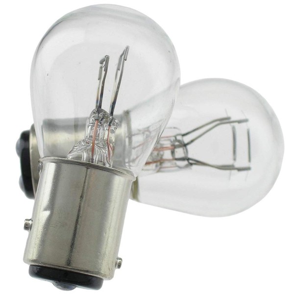 1157 Miniature Light Bulb, 12.8/14 Volts, BAY15D Base, (2 Pack)