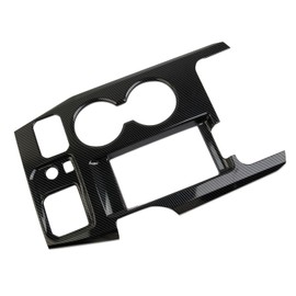 crosselec Carbon Fiber Center Console Cup Holder Wireless Charging Panel Cover Trim Accessories for 2022-2024 Acura MDX