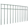 Adavin No Dig Animal Barrier Green Garden Fence, 10 Pack