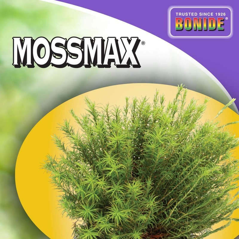 Bonide MossMax, 6 lbs. Ready-to-Use Granules Kill Lawn Moss Quickly