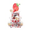 Mixed Berry Cupcake Stand