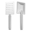 Square High Pressure Shower Heads 304 Stainless Steel Handheld Showerhead