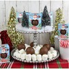 Christmas Hot Chocolate Bombs, Chocolaty Hallow Filled with Mini Marshmallows