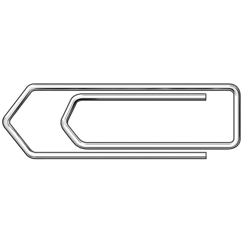 Q-Connect No Tear Paperclip, 32 mm KF01313 - Pack of