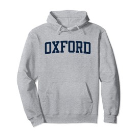 Oxford England Collegiate Style Varsity Block Letter Pullover Hoodie