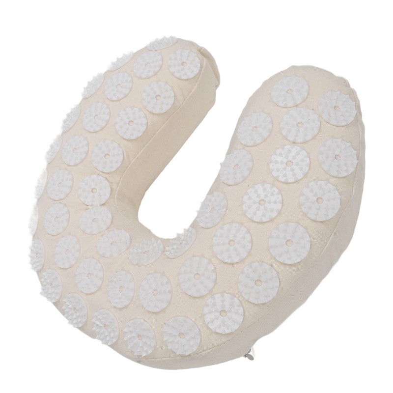 Acupressure Neck Pillow U Shaped Acupoint Massage Reduce Pain Memory