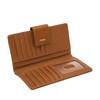 Fossil Women's Logan Tab Clutch, Brown, One Size