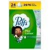 Puffs Plus Lotion Facial Tissues, 24 Family Boxes, 124 Tissues