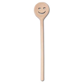 HOFMEISTER® Wooden Cooking Spoon with Heart Eyes Face Motif