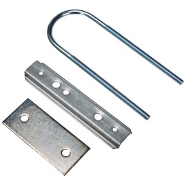 Sanitop-Wingenroth 27506 4 Window Sill Holder for Multi-Row Panel Radiators Pack of 1 White, 27508 8