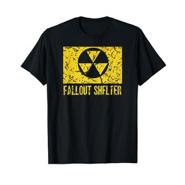 Fallout Shelter nuclear war radioactive nostalgia T-shirt T-Shirt