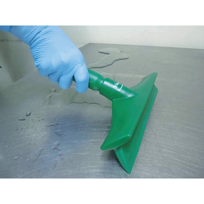 Vikan 71258 Squeegee,Ultra Hygiene,Table,10",PP/RB,PU