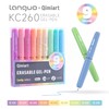 languo Erasable Gel Pens, 0.6mm Fine Point Twist Retractable Erasable