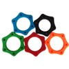 ccHuDE 10 Pcs Silicone Anti-Rolling Wireless Handheld Microphone Protection Ring