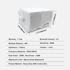 Herdio 3.5-inch Outdoor Bluetooth Speakers, Unpowered Wired Waterproof, 200 Watts,
