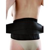 Neoprene Reinforced Lumbosacral Belt Art. 3081 - Black Colour Size Extra-Extra Large 105-114 cm.
