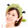 Beavorty Cute Plush Spa Headband for Women Elastic Cartoon Hairband
