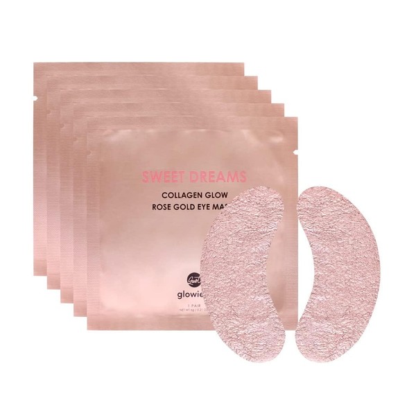 Sweet Dreams Collagen Glow Rose Gold Eye Masks - Korean