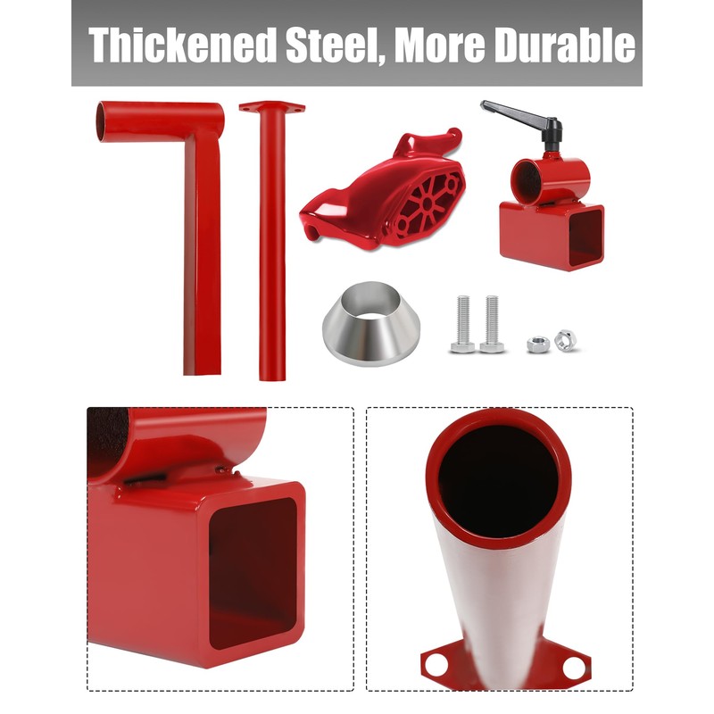 EXODIOS Manual Tire Changer Duck Head Adapter Kit with Duck