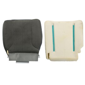 GXYWADY Driver Side Bottom Cloth Seat Cover with Foam Cushion Replacement for 2002-2005 Dodge Ram SLT ST 1500 2500