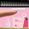Beetles Tipex Instant Apex Nail Extension Tips Kit Almond/Coffin/Square/Oval/Stiletto/Squaoval Shape