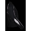 Women's Motorcycle Black Textile Vented Jacket W/Stud Reflective Wings &