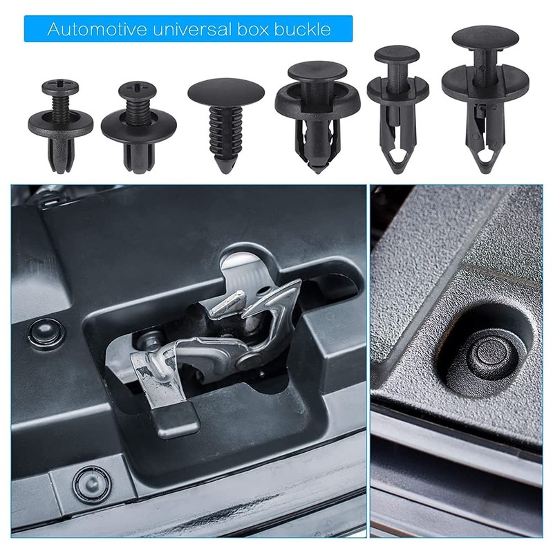 Yemetey 190 Pcs Car Trim Clips & 5 Pack Trim