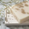 White Diatomite Soap Dish - Modern Minimalist Design - Premium