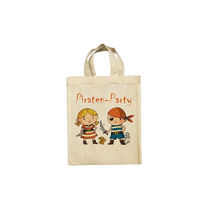 Clothinx Funny Children's Birthday Bag, Party Loot Bag with Choice