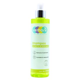 Vemare Cosmetics Shampoo con Extracto de Bergamota Fortalecedor Capilar 250ml