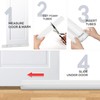 Comfyanno Under Door Draft Stopper - Bottom Door Gap Filler