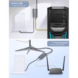 Tecno-10 Innovacion Adaptador Ethernet para Starlink Actuated Gen 2, Starlink a RJ45 Gigabit Ethernet, Conexión de Red rápida y Estable para Starlink Actuated Gen 2