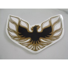 Pontiac 1977-78 Reproduction Pontiac Trans Am Spoiler Bird Gold & Black Decal