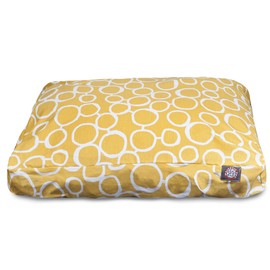 Majestic Pet Fusion Yellow Large Rectangle Pet Bed