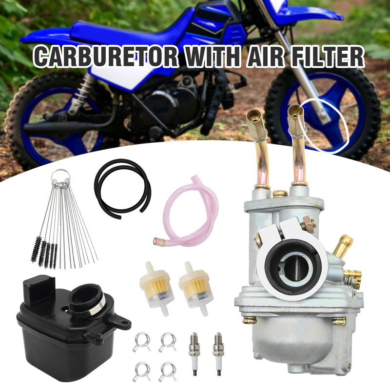 Anxingo Carburetor Kit with Fuel Filter Spark Plug Replacement for