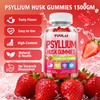 Pack of 2 Psyllium Husk Gummies, Psyllium Husk Fiber Supplement,